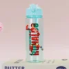 CR7 Cristiano Ronaldo Summer Sports Water Bottle – Large Capacity Transparent Plastic Cup, Portable Outdoor Drinking Bottle