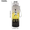 CR7 Cristiano Ronaldo 750ml Sports Water Bottle – Leak Proof Portable Football Fitness Drinking Cup for Outdoor Sports